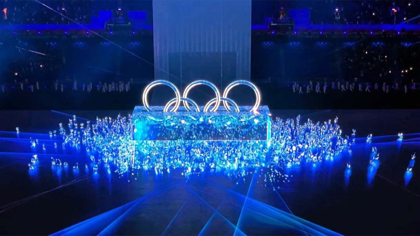 本次北京冬奥会有科技冬奥之称,最大亮点就是科技赋能艺术,开幕式全程